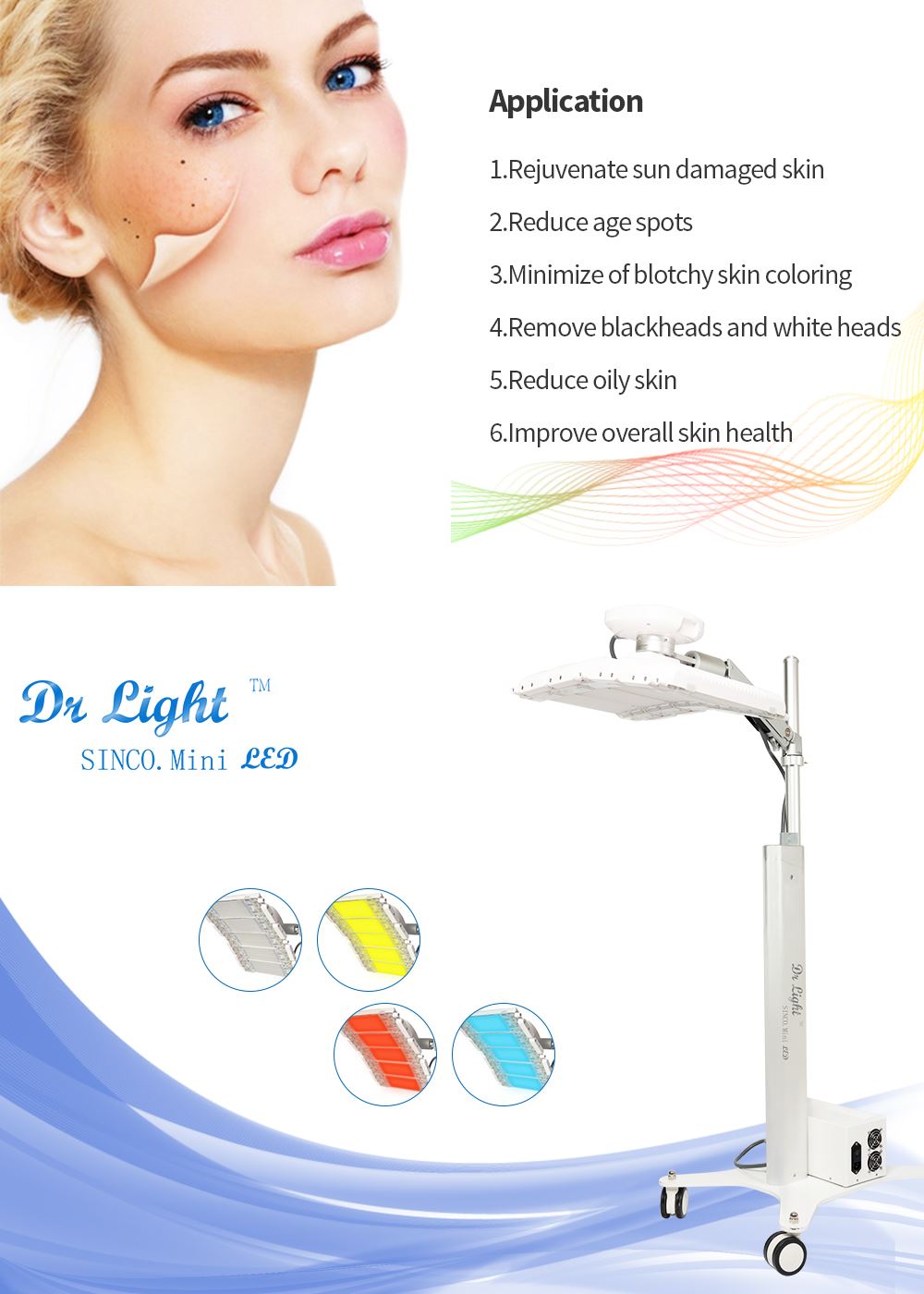 LED Light Face Mask Photodynamic LED Light Face Mask Photodynamic
