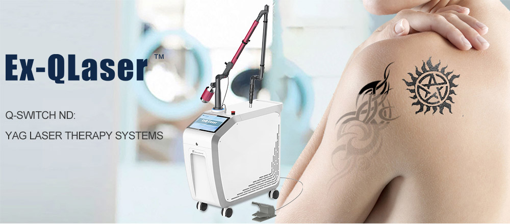 Q-Switched Nd:YAG Laser Therapy Systems ExQ-Laser Q-Switched Nd:YAG Laser Therapy Systems ExQ-Laser