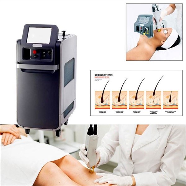 Alex Diode Laser Hair Removal Machine Alex Laser 2rods 2lamps