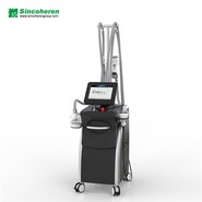 Cellu-Shape Automatic massage roller with bipolar RF and vaccum suction Cavitation fat burning machine for face and body