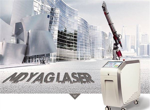 ND Yag Tattoo Removal Machine Q Switch Laser 5 Years Warranty