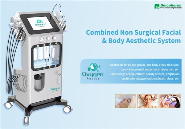Oxygen Mask Skin Revival Skin Jet Peeling Deep Cleansing Beauty Machine