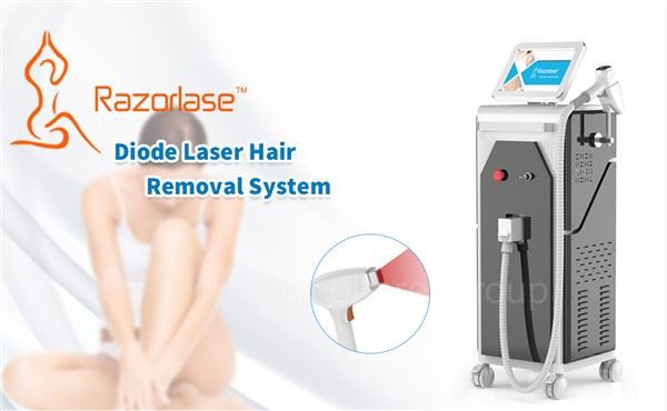 Razorlase 808 Diode Laser Hair Removal Beauty Machine