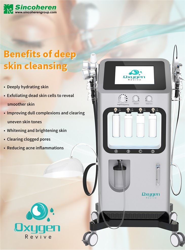 Rf Multifunction Spa Water Oxigen Facial Machine