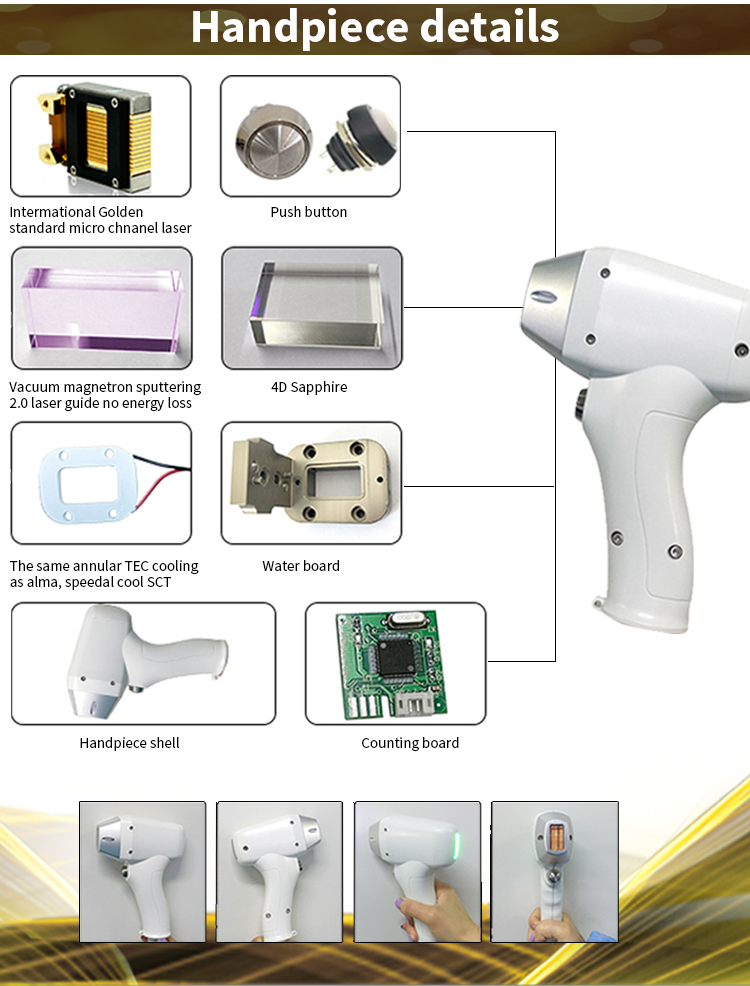 Soprano Alma xl 808nm painless laser diode laser hair removal user manual