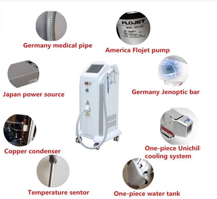 2021 popular diode laser remove hair machine