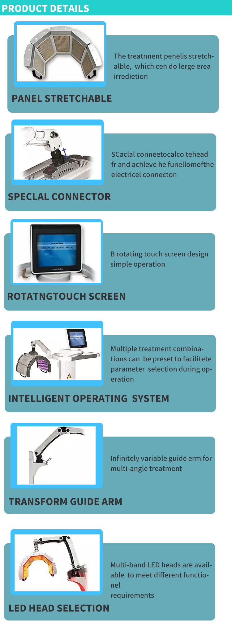 LED Whitening and removing acne LED Whitening and removing acne