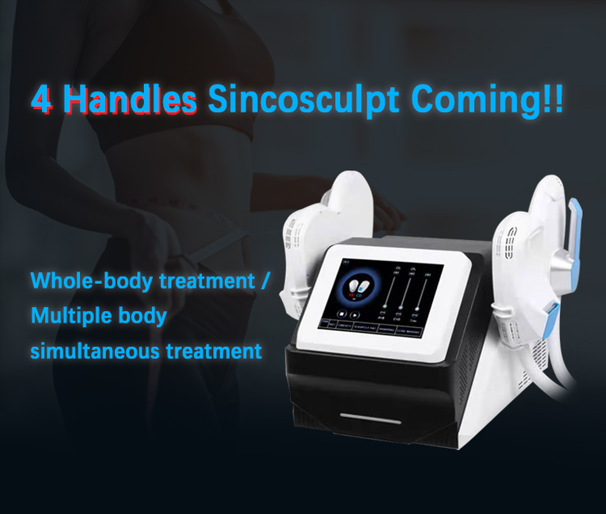 portable ems body shaping machine-4 portable ems body shaping machine-4