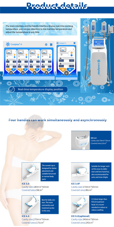Four handles with double chin coolplas coolsculpting fat freezing and body slimming Four handles with double chin coolplas coolsculpting fat freezing and body slimming