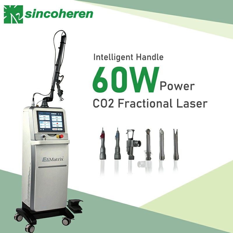 Vertical 10600nm Fractional CO2 Laser Machine