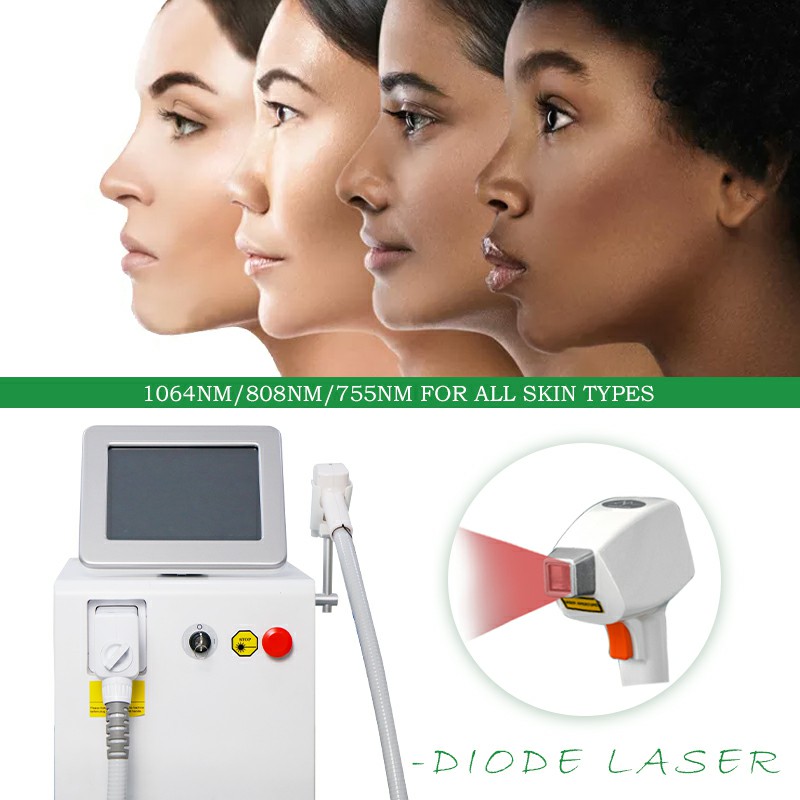 Portable 808nm Best Price Diode Laser Hair Removal Machine