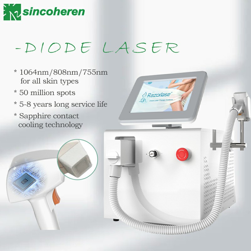 Portable 808nm Best Price Diode Laser Hair Removal Machine