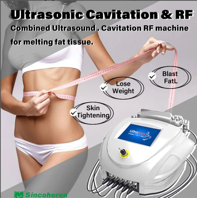 Ultrabox Cavitation RF Machine 6 IN 1 Slimming Skin Tighten Machine