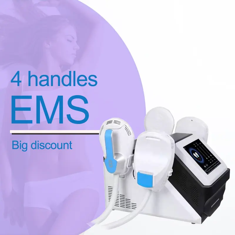 Portable Femsculpting Machine 4 Handles Ems Device