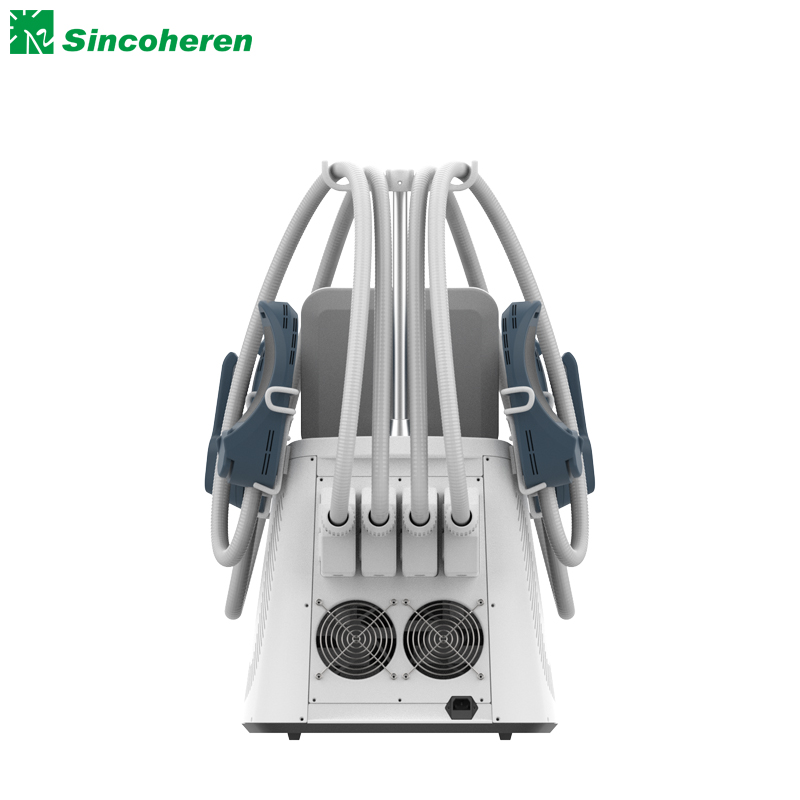 EMS body sculpting machine Sinco EMSllim 4 handles portable 7 tesla muscle stimulator device