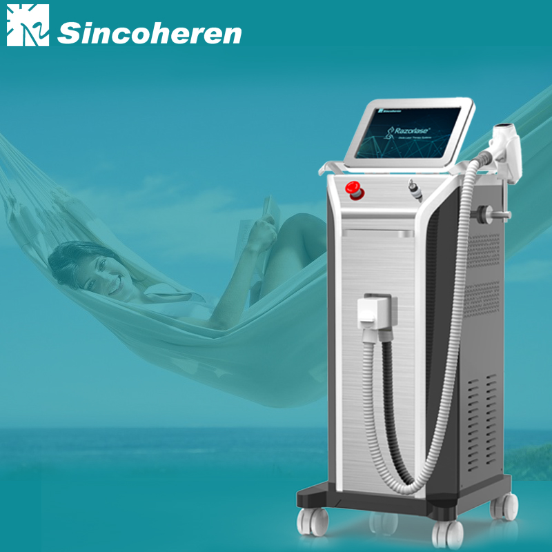 2000W Highest Power Laser Diode 808Nm Hair Removal Machine Razorlase