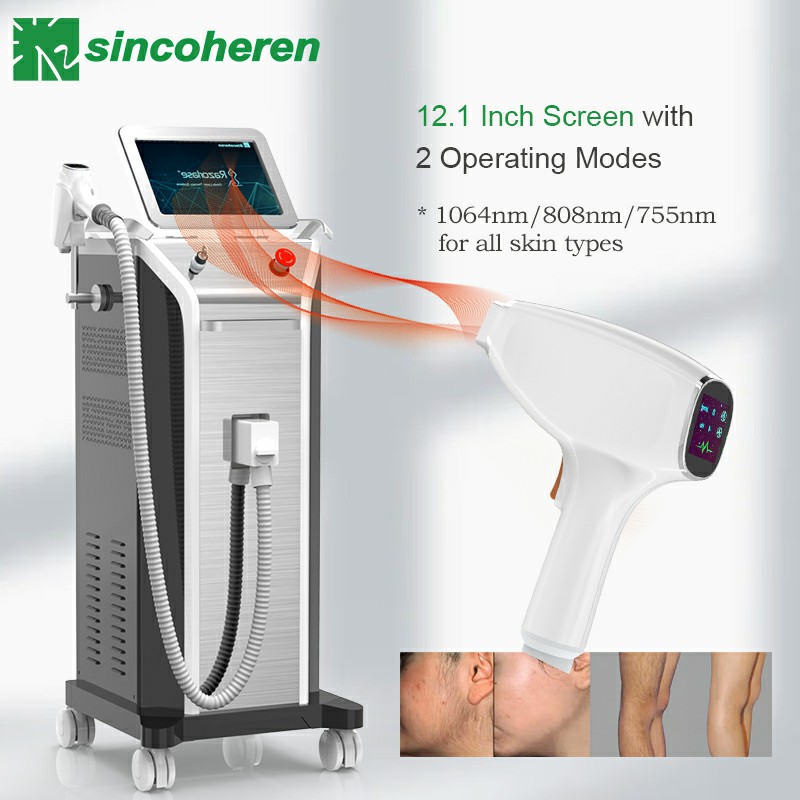 2000W Highest Power Laser Diode 808Nm Hair Removal Machine Razorlase