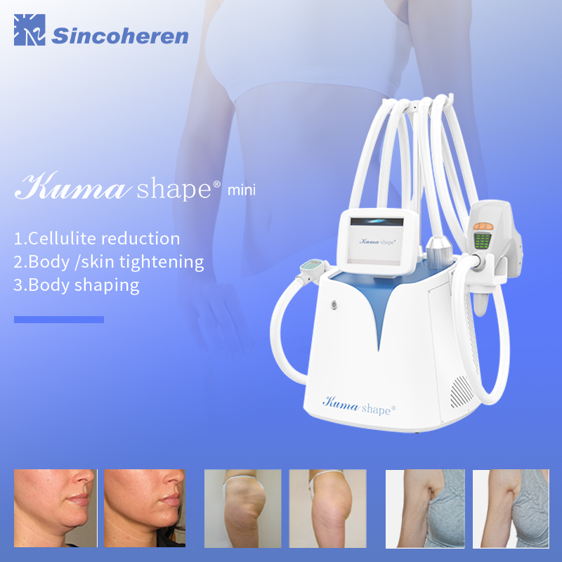 Kuma shape body slimming skin tightening weight loss beauty machine portable mini device