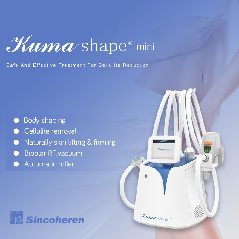 Kuma shape body slimming skin tightening weight loss beauty machine portable mini device