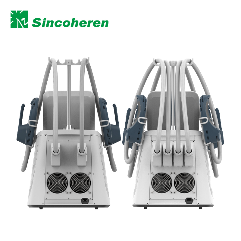 EMS body sculpting machine Sinco EMSllim 4 handles portable 7 tesla muscle stimulator device