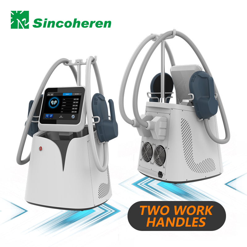 EMS body sculpting machine Sinco EMSllim 4 handles portable 7 tesla muscle stimulator device