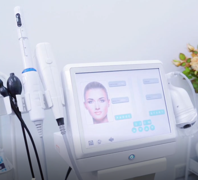 5D HIFU machine 5 in 1 portable wrinkle removal + vaginal tightening + skin tightening device