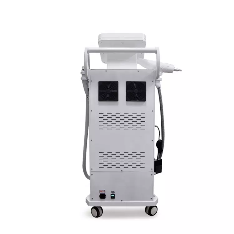 IPL + ND YAG laser + RF 3 in 1 laser hair removal / tattoo removal / face lifting beauty machine