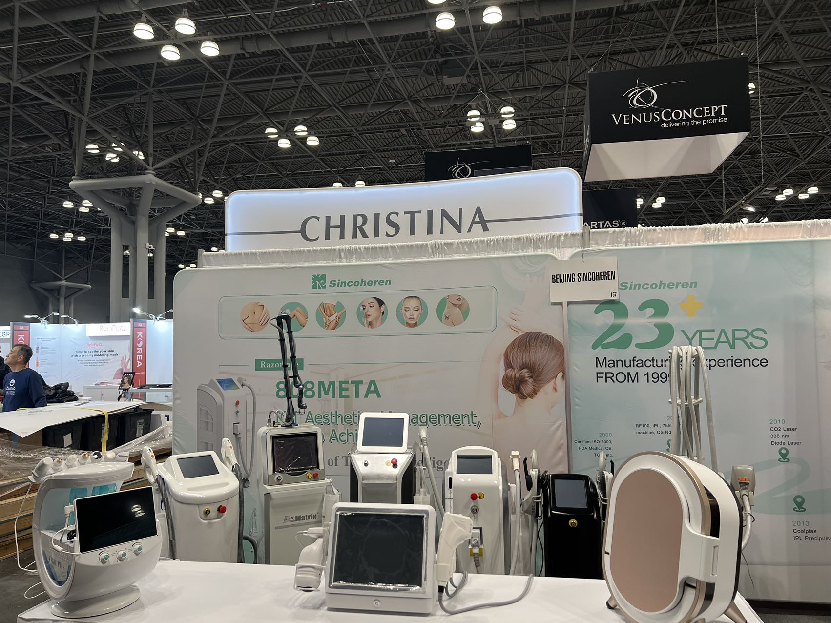 IBS International esthetics cosmetics & spa conference. Newyork