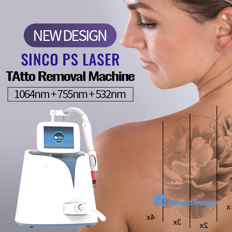 Best Factory Price 2023 Portable New Design Picosecond Laser Skin Facial Portable Machine